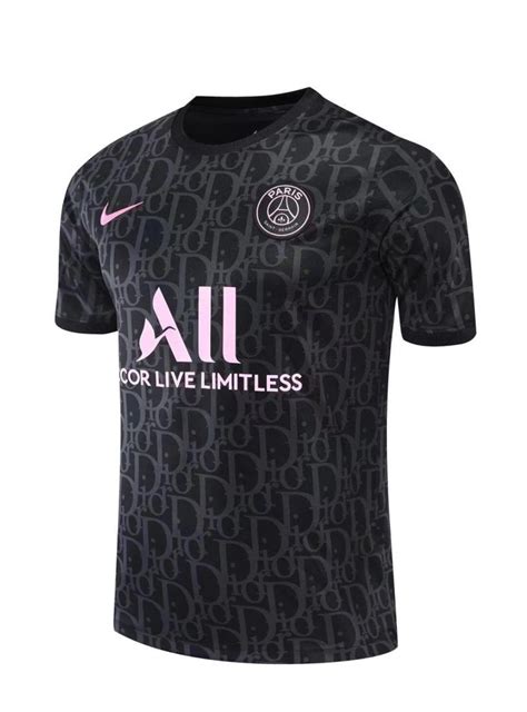 psg x dior shirt pink